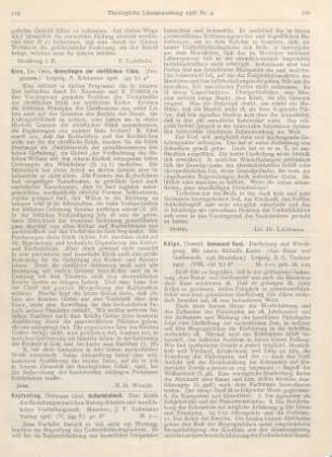 119 [Rezension] Kirn, Otto, Grenzfragen der christlichen Ethik