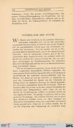 Psychologie der Mystik