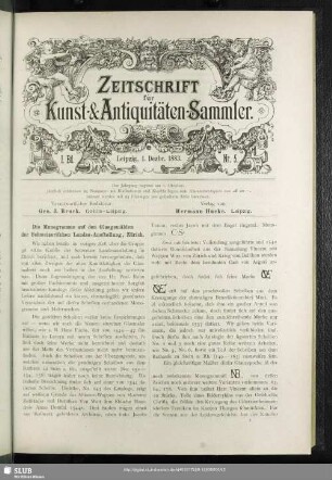 Nr.5, 1.Dez.1883