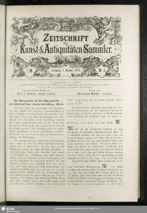 Nr.5, 1.Dez.1883
