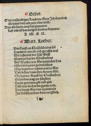 Mart. Luther.