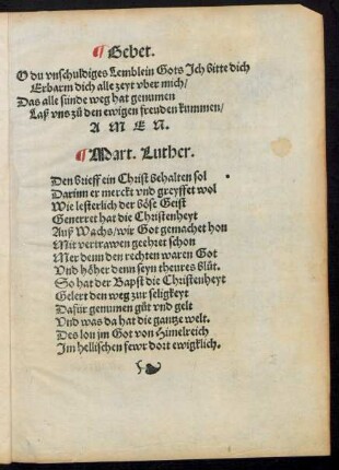 Mart. Luther.