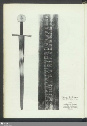 Schwert des Konrad von Winterstetten