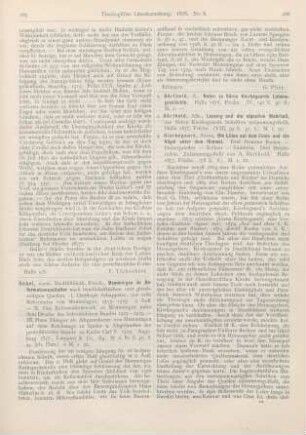 186-187 [Rezension] Kierkegaard, Sören, Die Lilien auf dem Felde und die Vögel unter dem Himmel. Drei fromme Reden. - Hoherpriester - Zöllner - Sünderin. Drei Beichtreden. Zusammengestellt von Alb. Bärthold