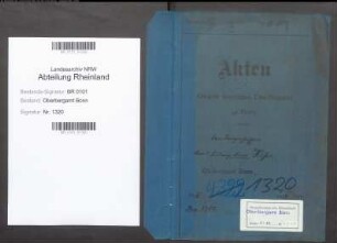 Hesse; Karl Ludwig Kurt, Bergassessor; Prüfungs- u. Personalakten Band 2