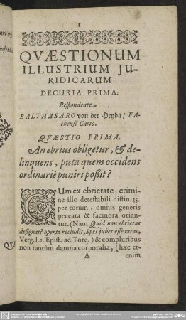 [Centuriae Primae]