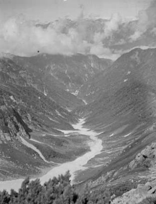 Trog am Mount Bessan : Blick ins Tal