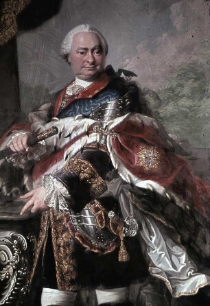 Porträt des Fürsten Johann Friedrich von Schwarzburg-Rudolstadt (1721-1767)