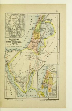 Palästina und die Sinai-Halbinsel