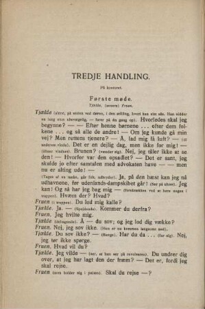 Tredje Handling.