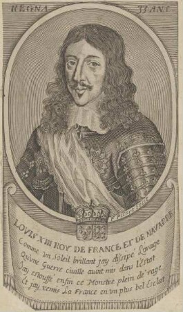 Bildnis von Lovis XIII., König von Frankreich