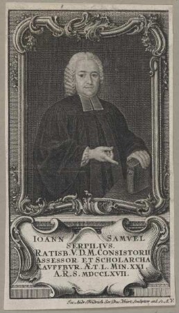 Bildnis des Ioann Samvel Serpilivs