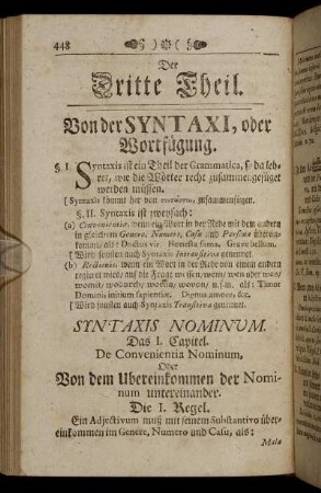 [Sect. I.] Syntaxis Nominum.
