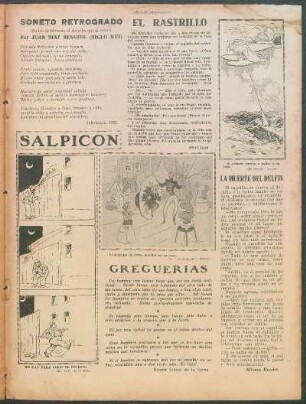Soneto retrógrado : (Se lee igualmente al derecho que al revés)