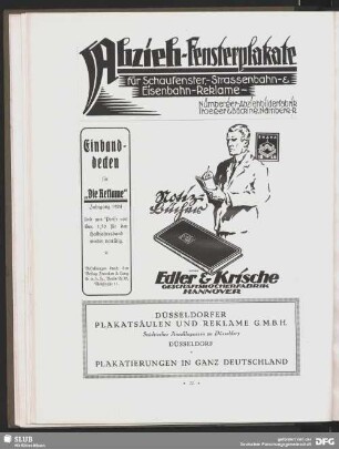 Düsseldorfer Plakatsäulen und Reklame G.m.b.H. Düsseldorf