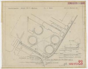 Werkslageplan Straße Tor 1 - Kopfbau