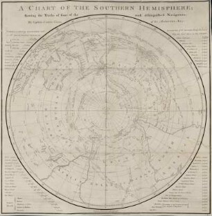 A Chart of the Southern Hemisphere.