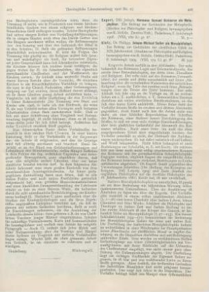 406-407 [Rezension] Engert, Joseph, Hermann Samuel Reimarus als Metaphysiker