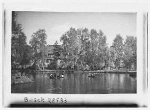 Moritzburg. Adams Gasthof, Gondelteich