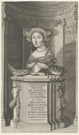 Bildnis der Herzogin Dorothea Maria zu Sachsen-Zeitz