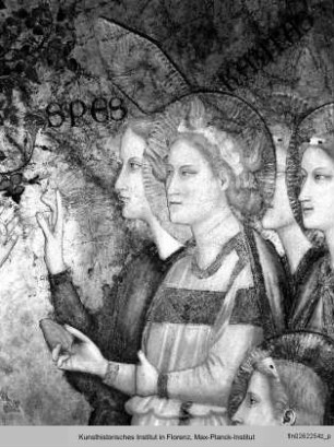 Vierungsgewölbe : Allegorie der Armut