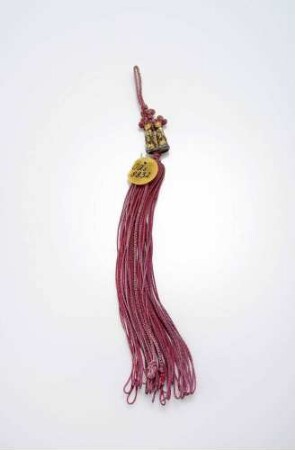 Brustschmuck aus Metall, "Dongja norigae" 동자노리개