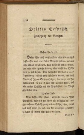 Drittes Gespräch. Fortsetzung des Vorigen.