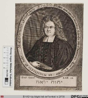Bildnis Christian Friedrich Krause