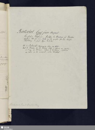 Nr. 278-282. Rietschel, Friederike