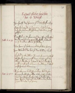 Extract etlicher sprüchlein der H. Schrifft