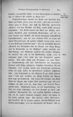 Gesteigerte Vergnügungssucht des Publicums.