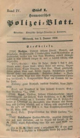 2. Januar-28. December = Stück 1-105