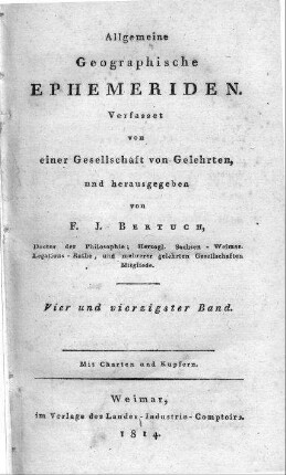 Untersuchungen über die Geographie des Hekatäus und Damastes von F. A. Ukert