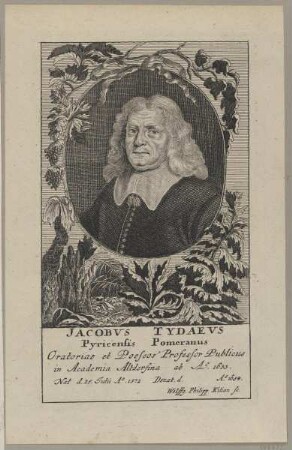 Bildnis des Jacobvs Tydaevs
