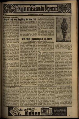 Dritte Ausgabe vom Sonntag, den 06. September 1936.