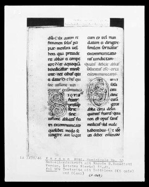 Folio 90 verso : Initiale S