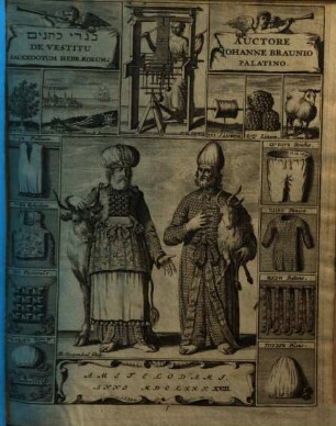 Vestitus sacerdotum Hebraeorum sive commentarius amplissimus in Exodi cap. XXVIII ac XXXIX ..., 1