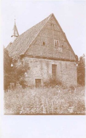 Kapelle in Heidenoldendorf,. wurde 1957 abgebrochen.