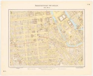 Straubeplan von Berlin: Übersichtsplan Blatt III A 1:4000