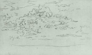 Wolkenstudie