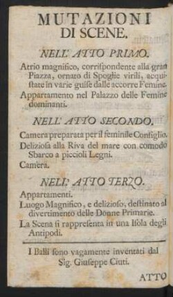 Mutazioni Di Scene