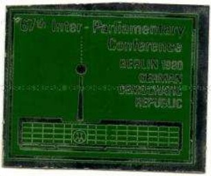 Interparlamentarische Konferenz der Interparlamentarischen Union (IPU), 67., Berlin