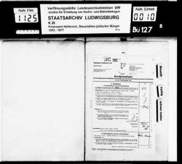 Rosenthal, Hermann; Kaufmann *16.11.1873 [Heilbronn] [22.08.1942 nach Theresienstadt dep., dort gest. 08.12.1943] Wohnorte: Heilbronn, [Haigerloch] Firma: Wollwarengeschäft (Heilbronn)