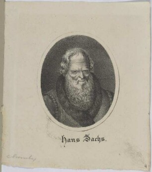 Bildnis des Hans Sachs