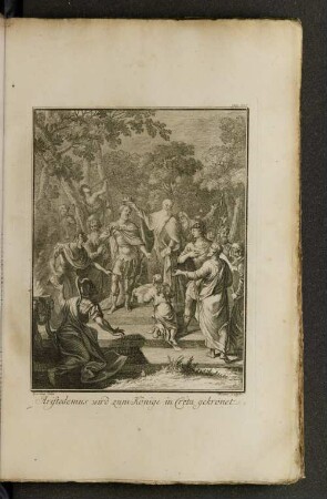 Aristodemus wird zum Könige in Creta gekrönet.