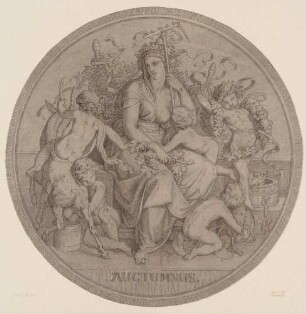 Auctumnus - Allegorie des Herbstes