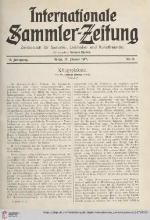 Nr. 2 (15. Jänner)