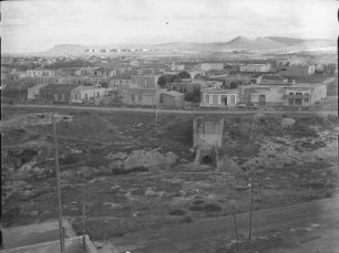 Stadtbild : Aufnahme Heraklions in Richtung des östlichen Küstenabfalles.