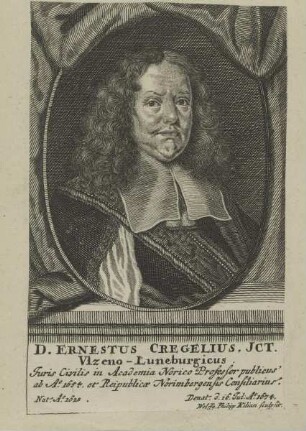 Bildnis des Ernestus Cregelius