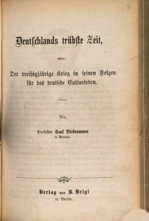 Deutsche National-Bibliothek : volksthümliche Bilder und Erzählungen aus Deutschlands Vergangenheit und Gegenwart. 3. 1862